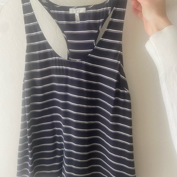 Joie 100% silk racerback tank, Like NEW, S - Picture 2 of 4